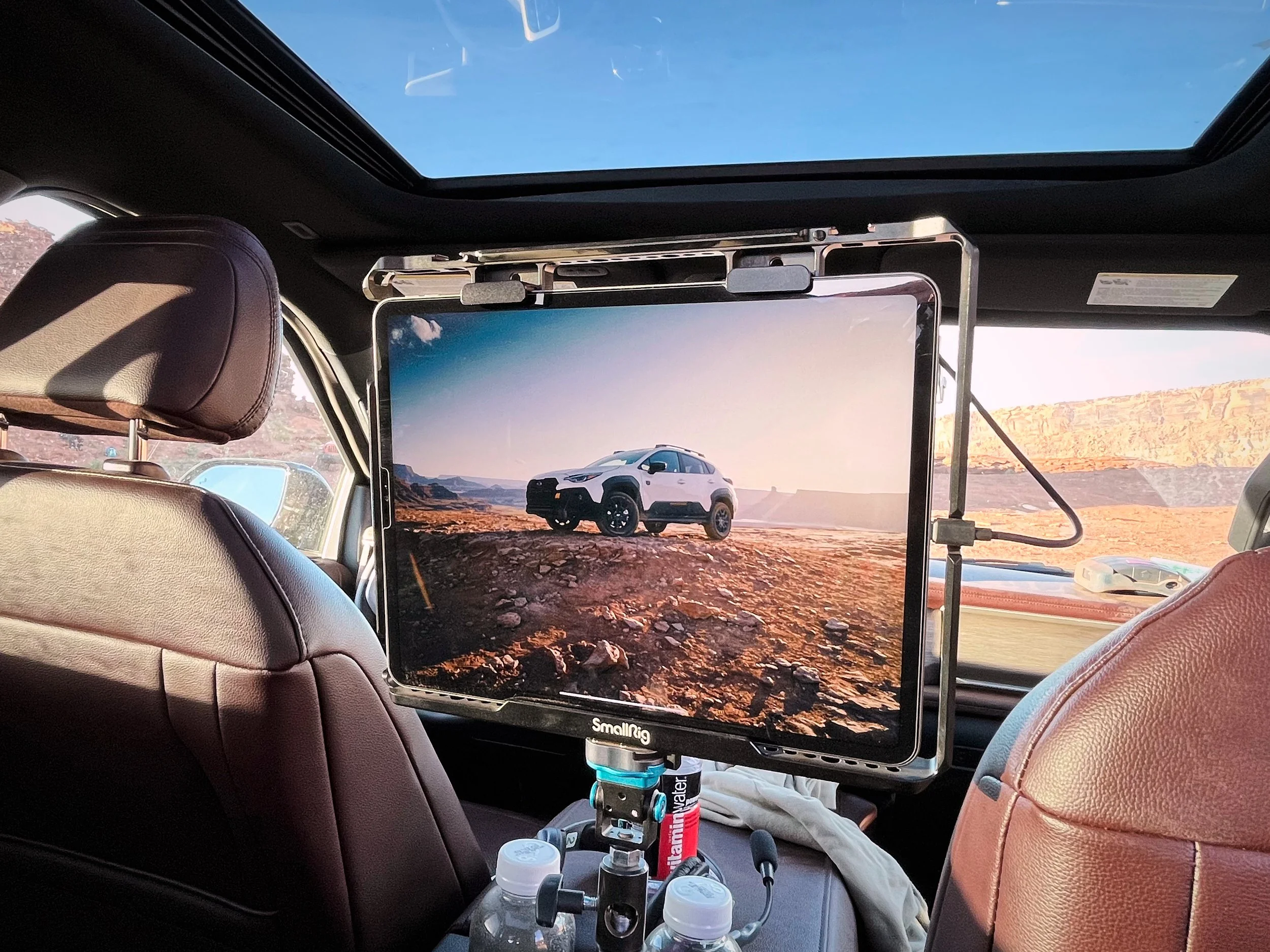 Subaru ad shot in Moab by Photographer Chris DeLorenzo. Produced by Gravy Productions. Digital Capture by Gestalt.