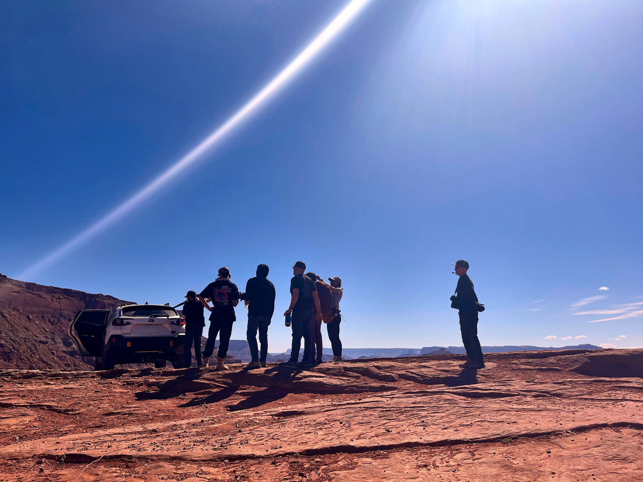 Subaru ad shot in Moab by Photographer Chris DeLorenzo. Produced by Gravy Productions. Digital Capture by Gestalt.