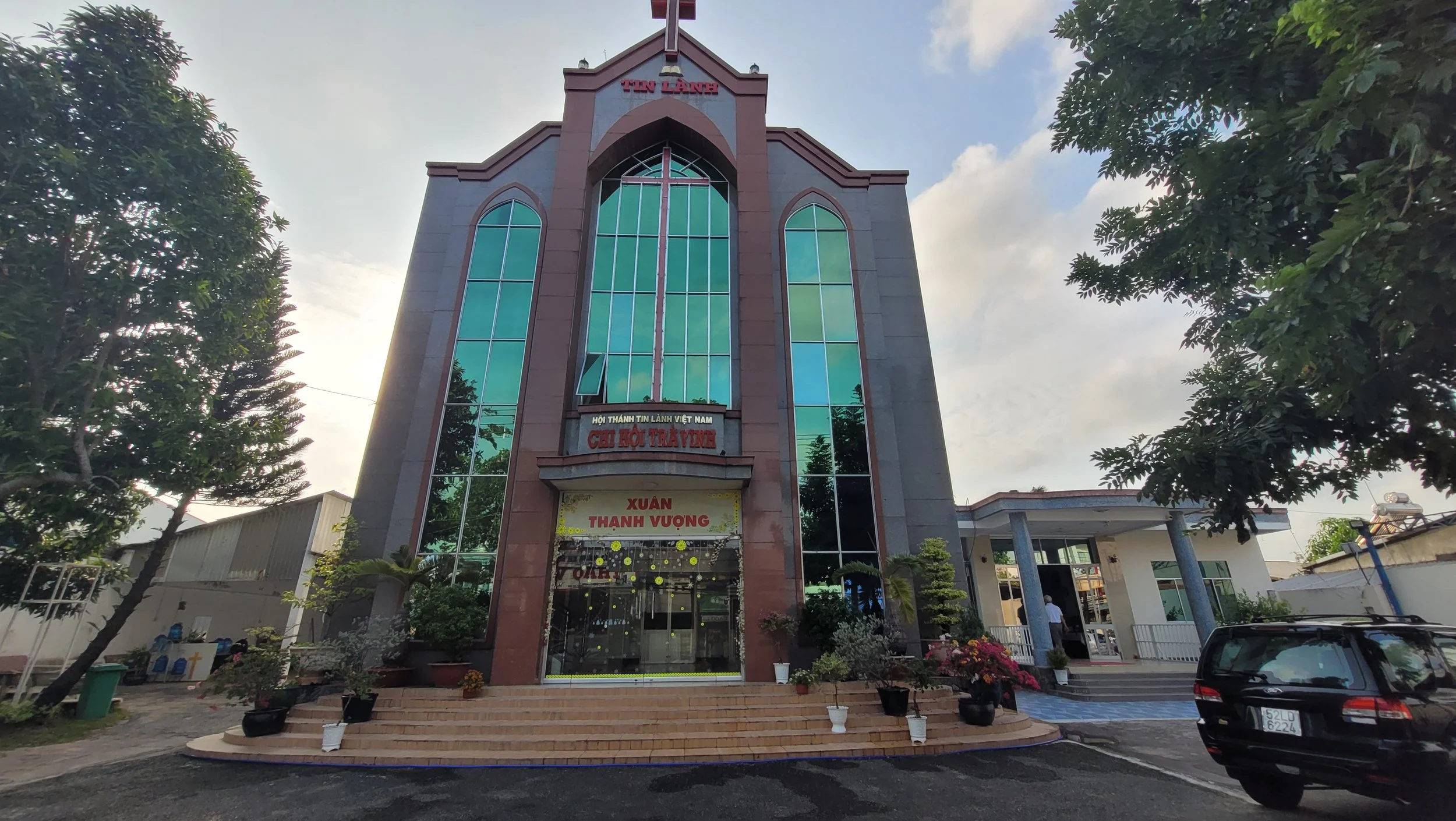 짜빈에 있는 교회