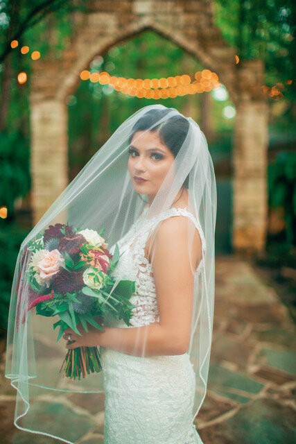Bride under the veil with bouquet.jpeg
