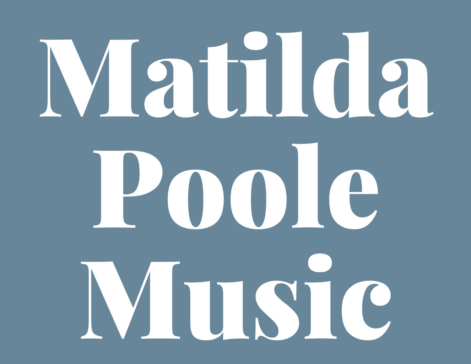 Matilda Poole Music