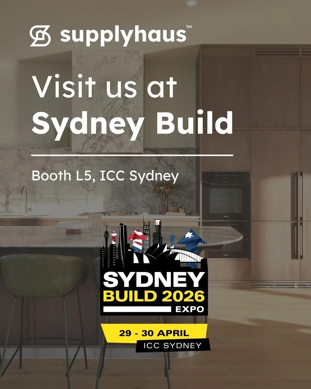 We&rsquo;re heading to @SydneyBuildExpo, Australia&rsquo;s largest construction and design show, from 29 &ndash; 30 April at the International Convention Centre Sydney (ICC Sydney)

Come meet our team and explore our full range of products for yourse