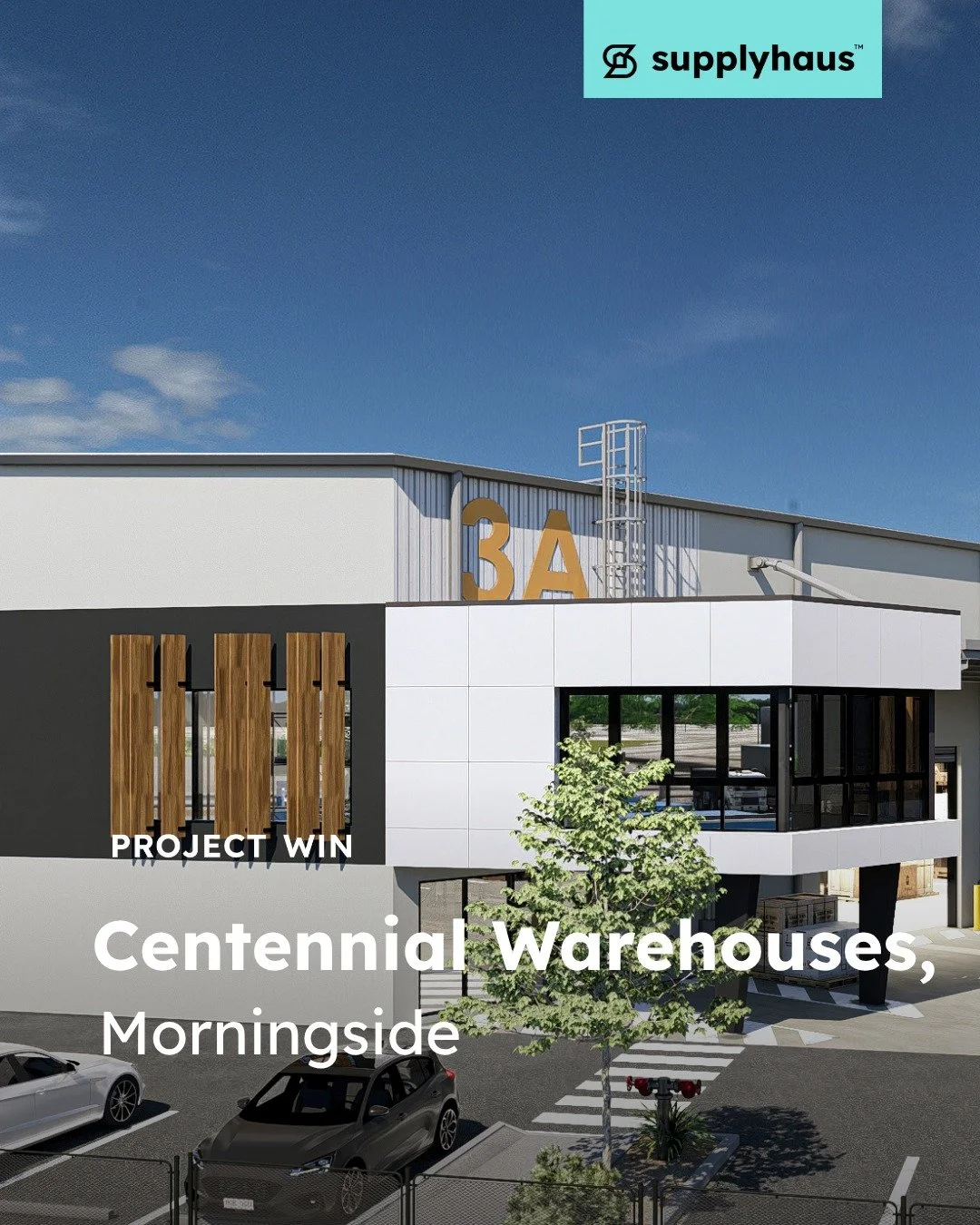 PROJECT WIN | Supplyhaus Steel is taking center stage at Centennial new Morningside development. We&rsquo;re supplying a massive 697 tonnes of structural steel for four warehouses and multiple office spaces across the 34,367 sqm site.

This project, 