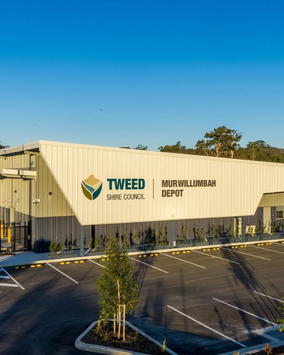 STEEL | Another successful project delivered by our Supplyhaus Steel team at the Tweed Shire Council Depot!
 
We drafted, fabricated and installed four structures across the project, including the workshop, storage building, fuel station and washbay,