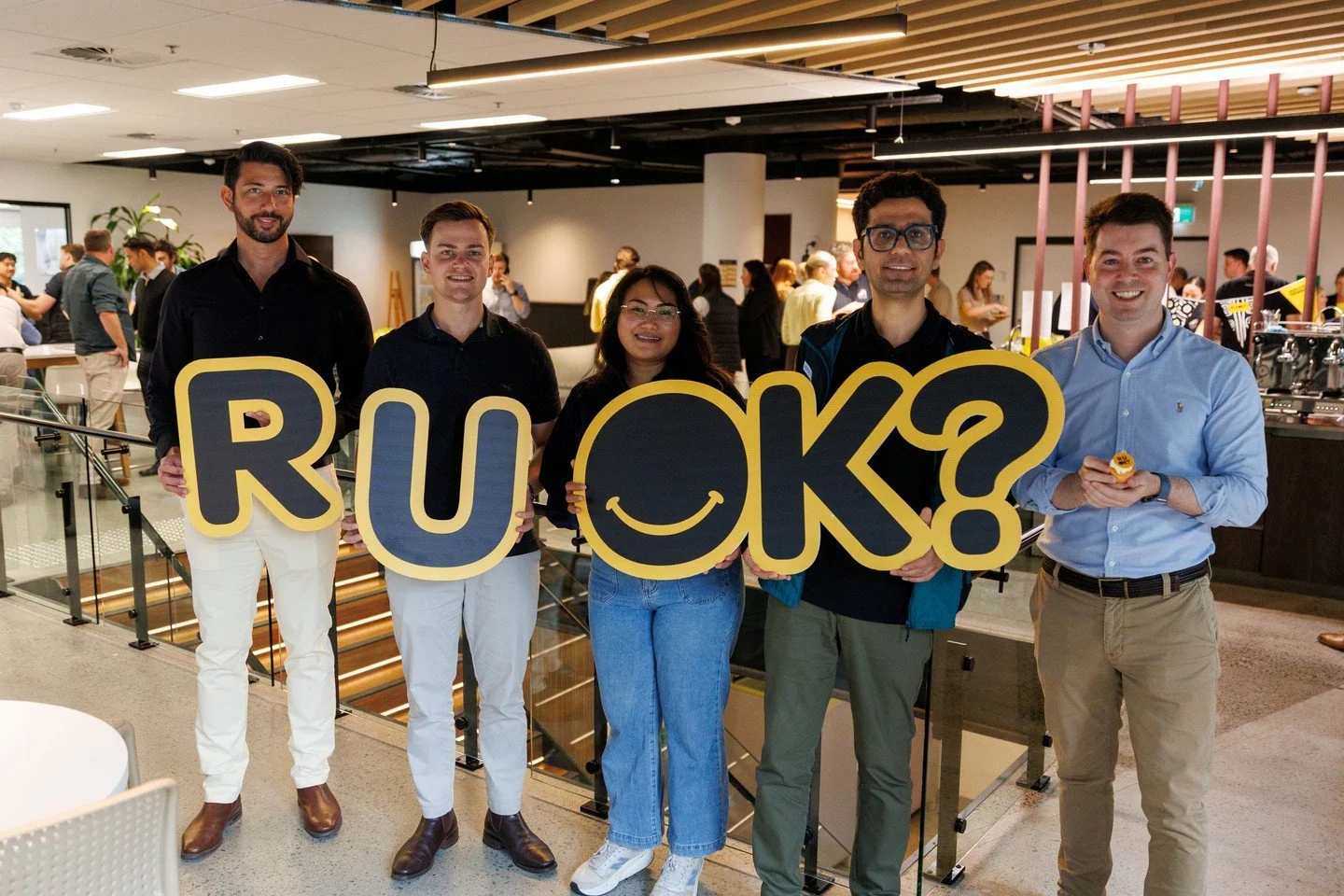 Today, for R U OK? Day, the Supplyhaus team came together for a morning tea to catch up, connect and have a chat about the importance of checking in with each other.

It&rsquo;s a great reminder that sometimes, all it takes is three simple words to s