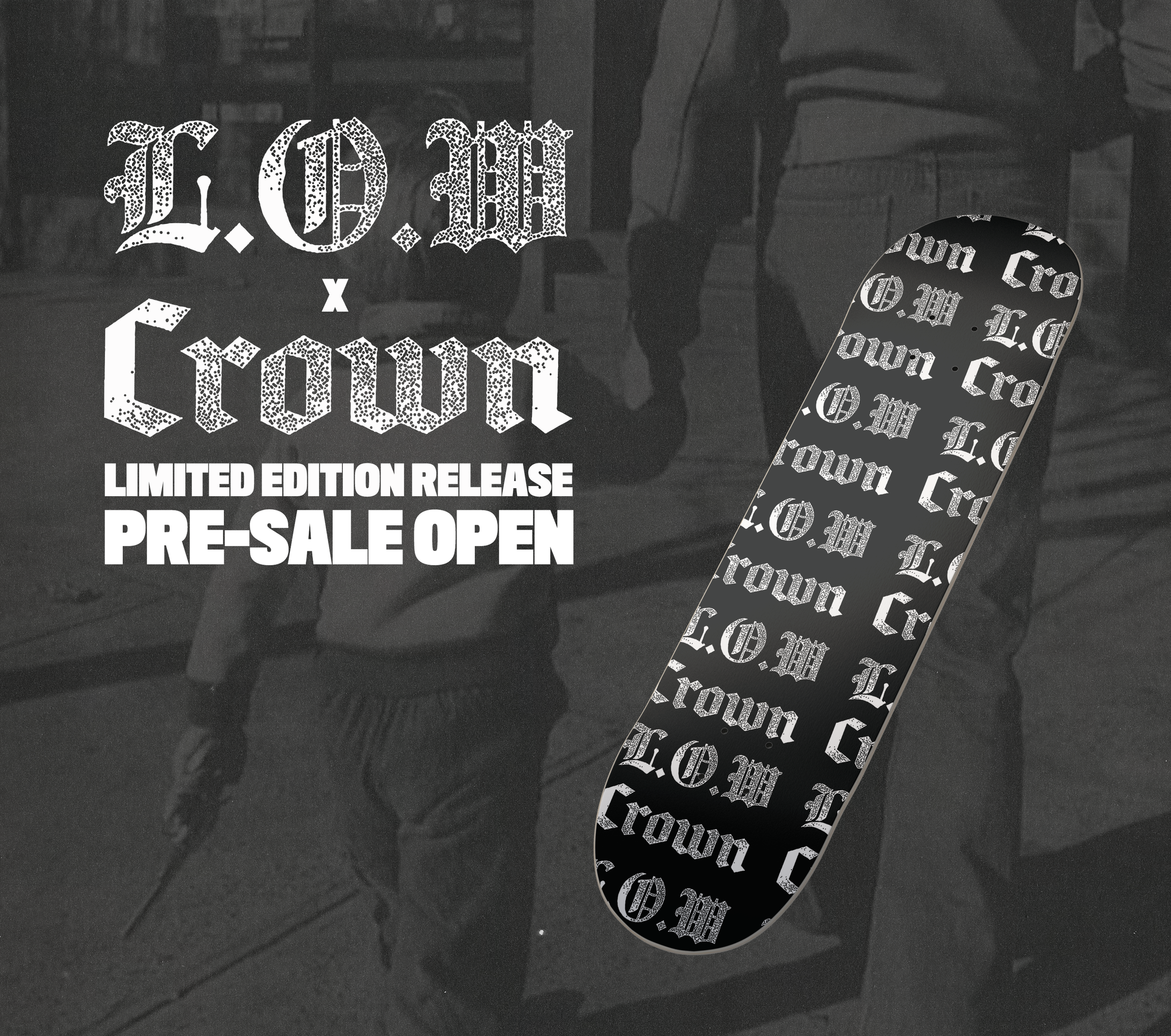 L.O.W x CROWN: REPEAT PATTERN BOARD