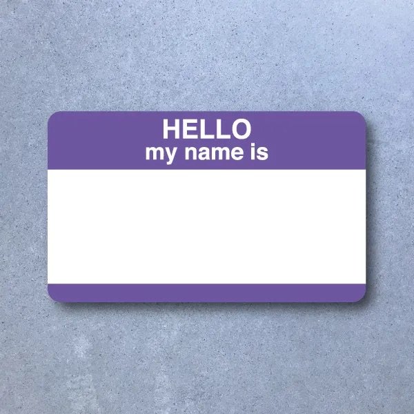 High Tack Sticker Pack 50pc - Hello Violet