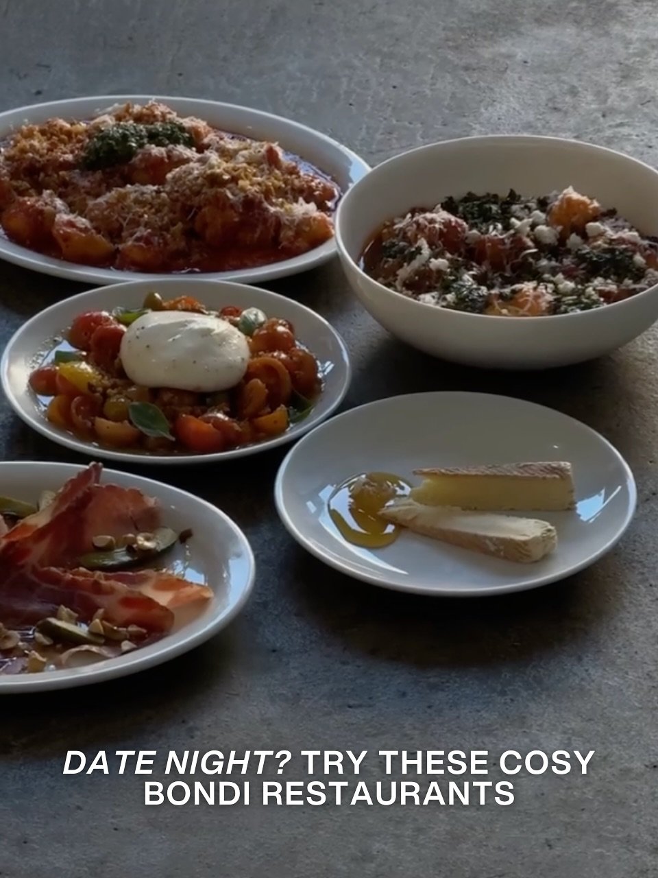 If you needed a sign to book that dinner date&hellip; this is it. 💌🍝 

When it comes to a cosy table for two, these Bondi gems are worth trying. 

 
 
 
 
 
#eastsidescoop #easternsuburbssydney #easternsuburbs #bondi #datenight #bondieats #bondires
