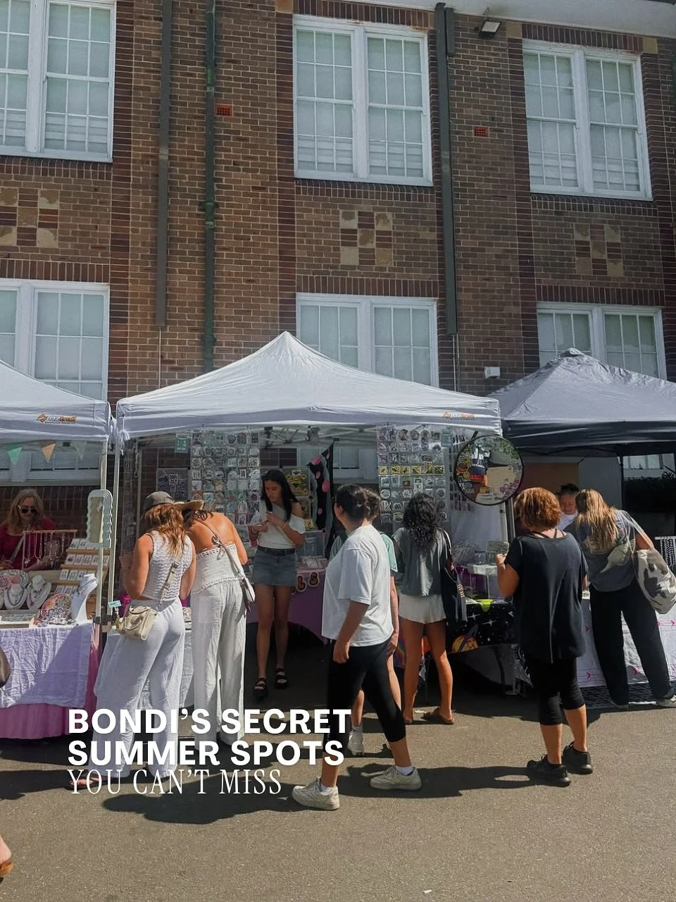 From beach swims to sunset drinks, Bondi is packed with the best outdoor experiences this summer. 🌞⛱️

Markets, movies, fitness and fresh food &ndash; there&rsquo;s something for every weekend vibe. Don&rsquo;t miss out on the Eastside sunshine! 
 
