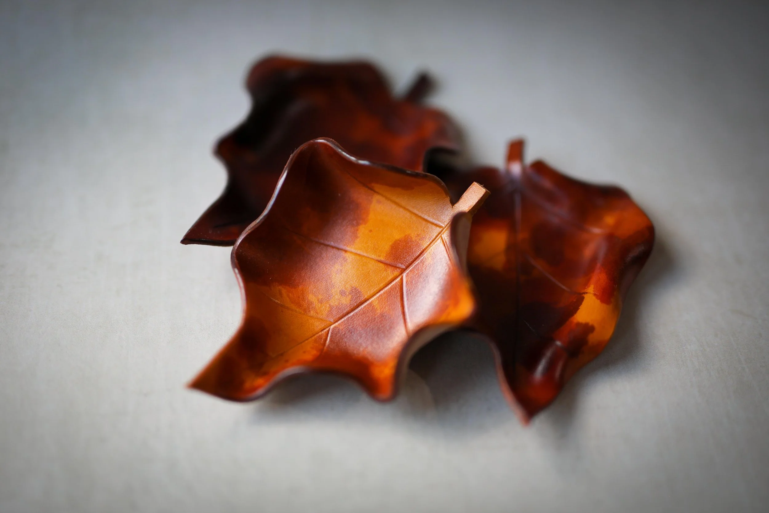 Roslyn Whiting Leathercraft Wee birch leaves.JPG