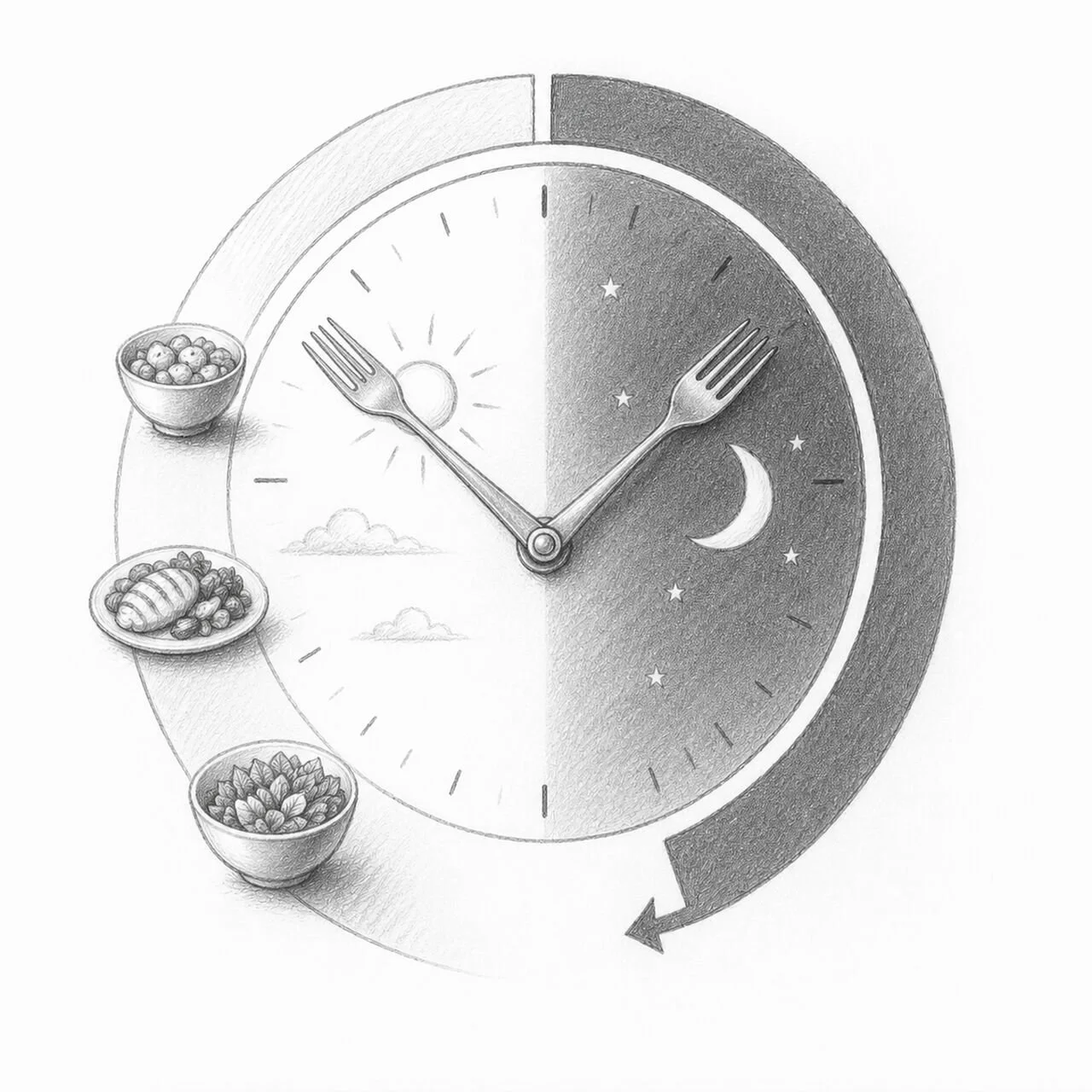 Many people are chronically jet-lagged by their fork.