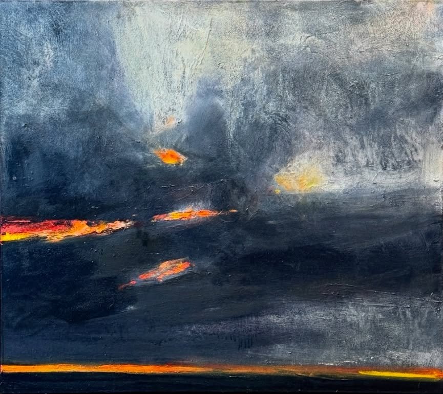Nydelige malerier fra &Oslash;rnulf Opdahl / @oernulfopdahl  nymontert og klar til vernissage i morgen kl 14.00. ( 14/6-13/7)
Vi feirer 25 &aring;r i &aring;r og velkommen innom🍃

Vi har der til etsninger og litografier.
-En &aelig;re &aring; legge 