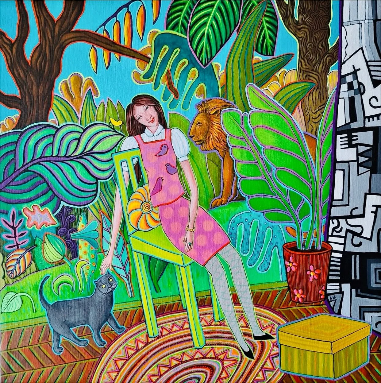 L&Oslash;RDAG 4/10  KL 14: 
HENNIE ANDERSEN - MOMENTS OF PEACE - Hjertelig velkommen til v&aring;r f&oslash;rste separatutstilling med billedkunstner og maler Hennie Andersen

Vi er s&aring; heldige ogs&aring; &aring; kunne vise dans p&aring; &aring;