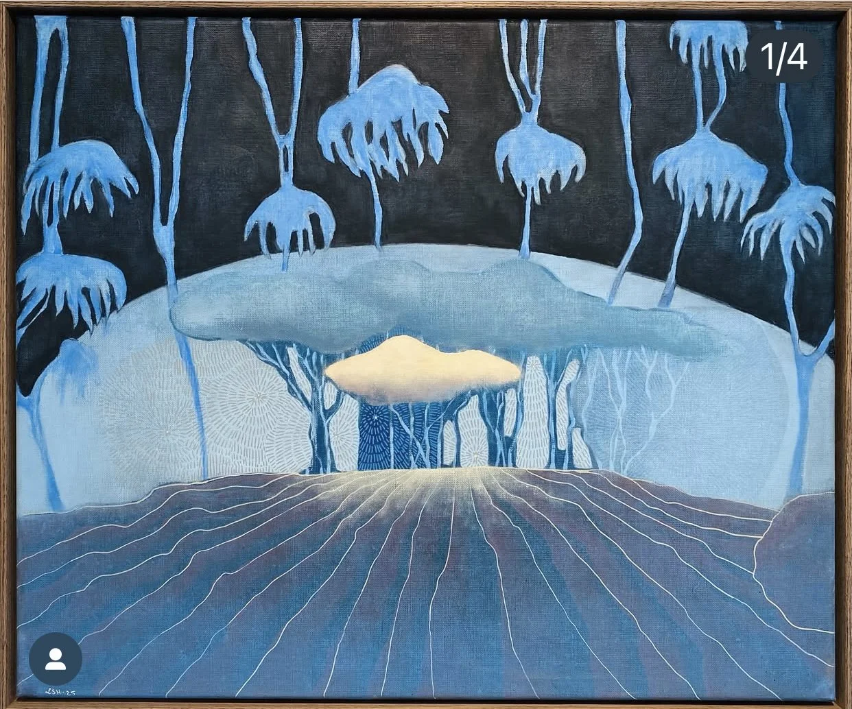 "Blues" av Line S. Hvoslef