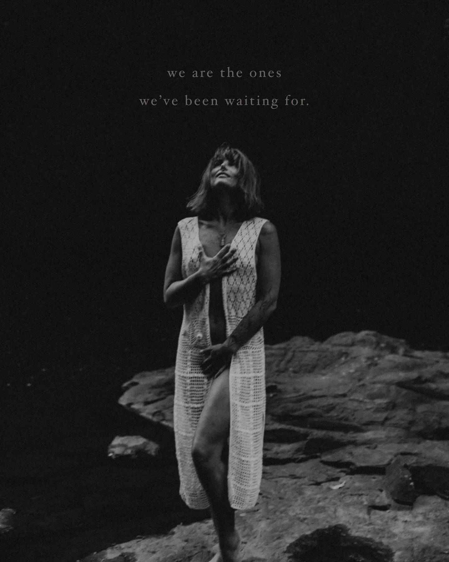 So I&rsquo;ve had a recent feeling of wanting to share my images with some powerful captions - either through what I&rsquo;ve heard or what I&rsquo;ve seen 🫶❤️

&ldquo;We are the ones we&rsquo;ve been waiting for&rdquo; feels to me like a piece that
