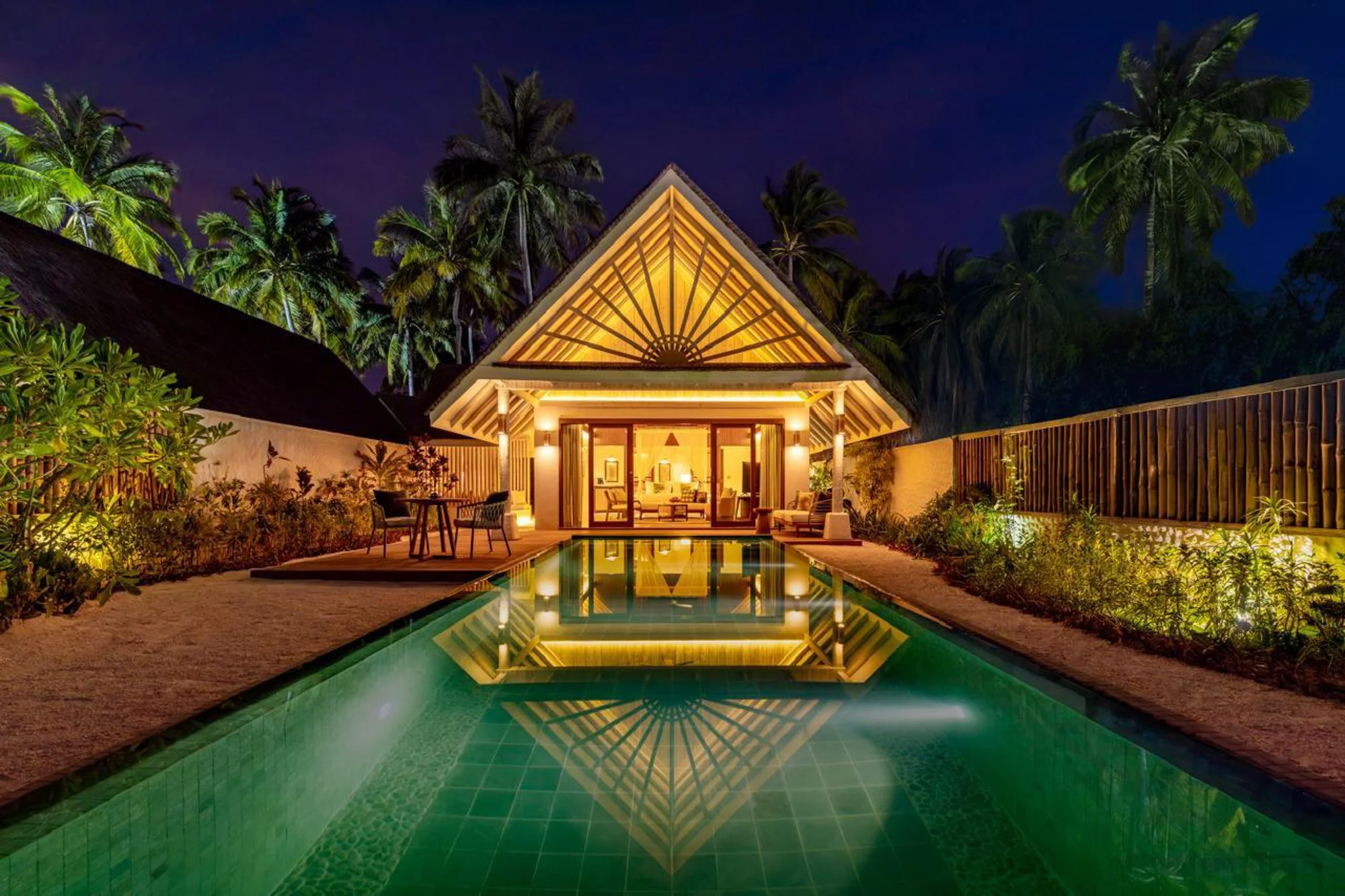 RAH GILI Maldives Beach Pool Villa Exterior Night Shot.jpg