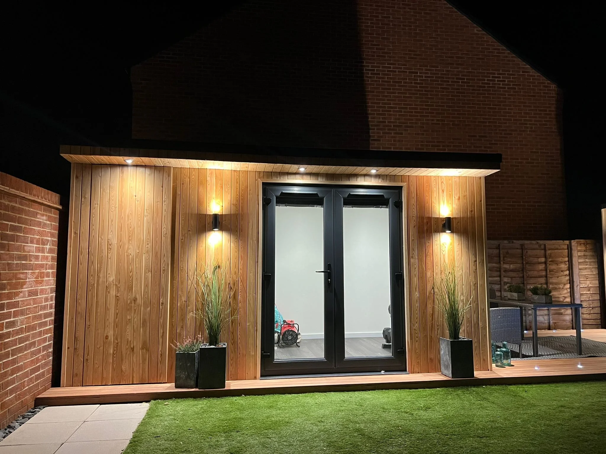 Garden Gym electrical installation