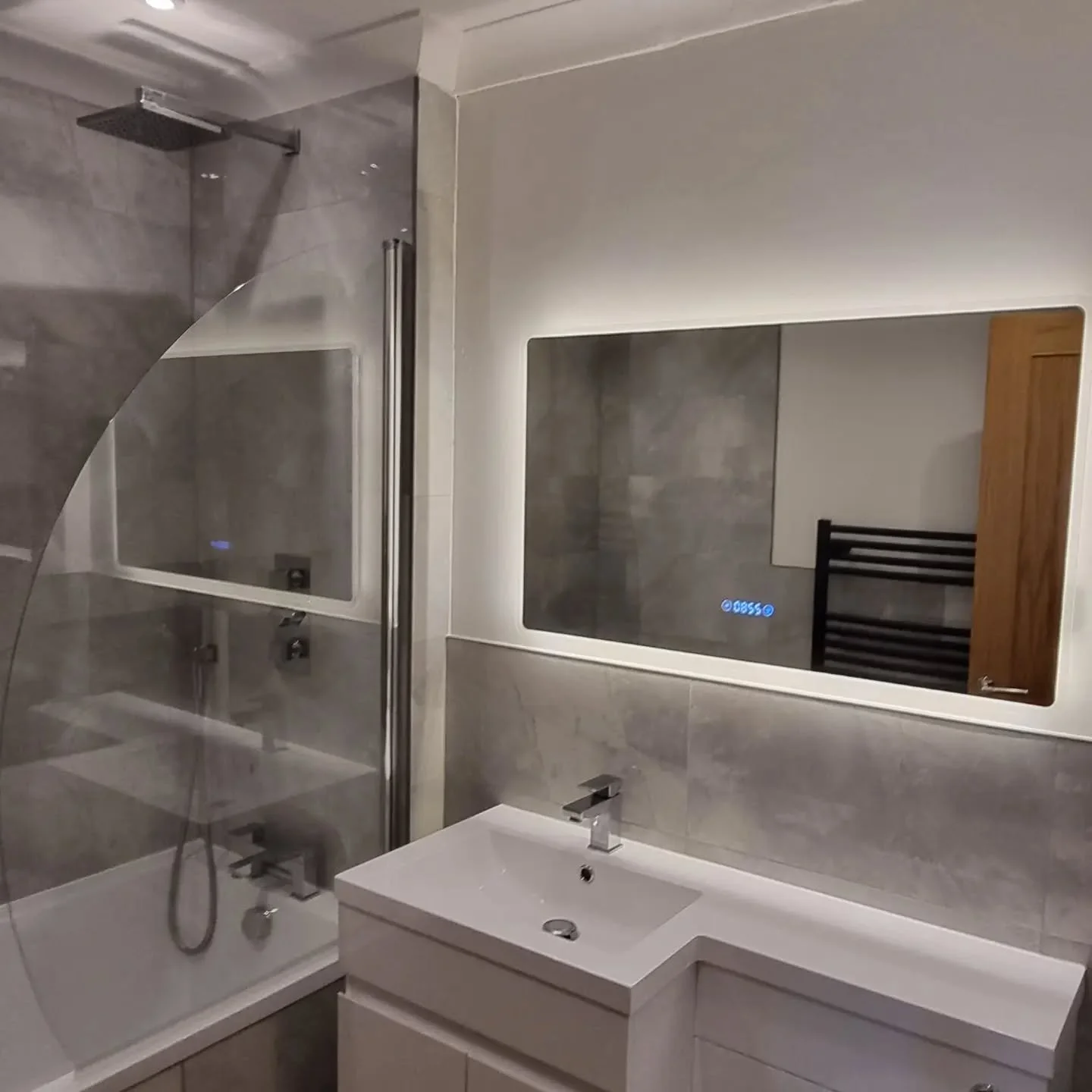 Bathroom refurb with LED lighting