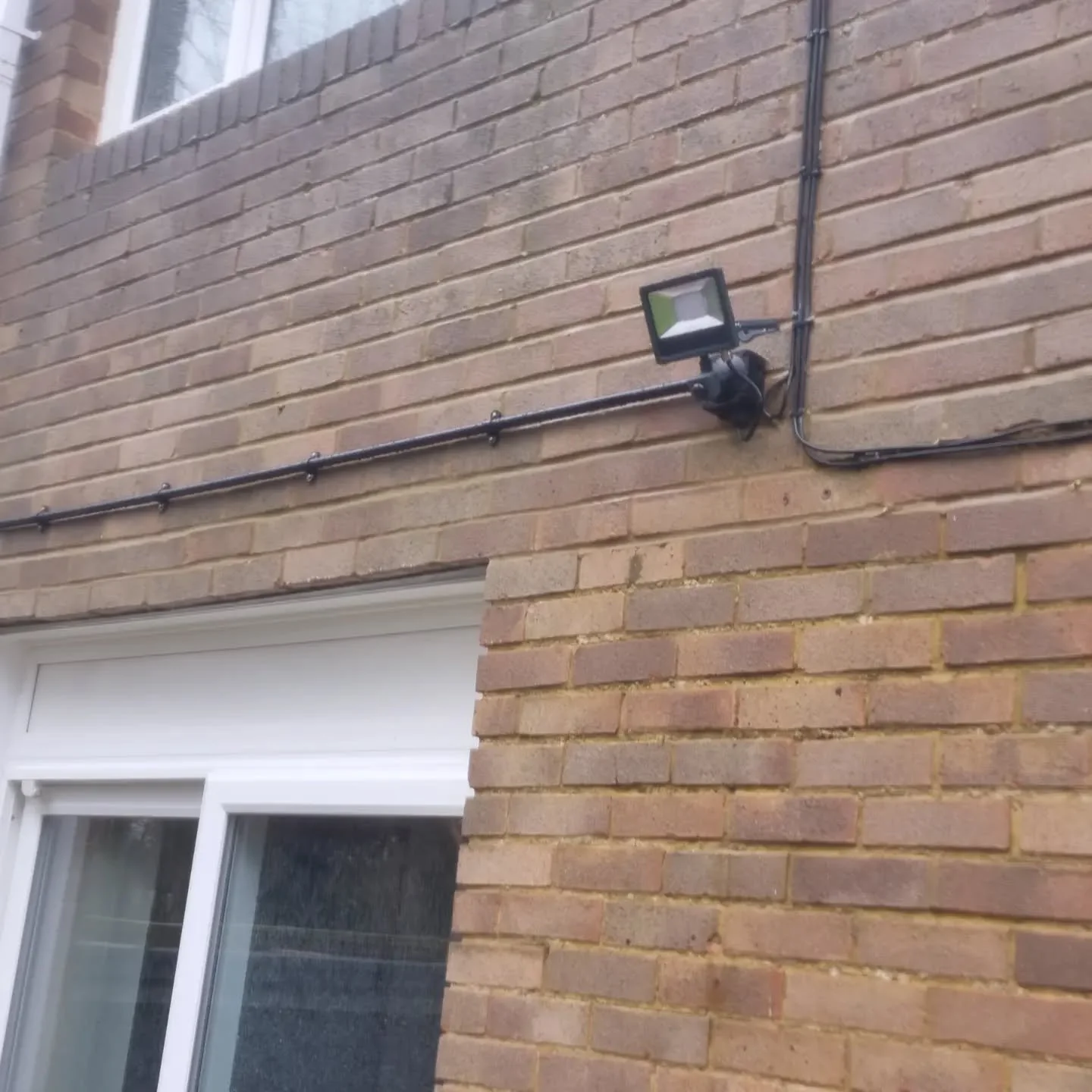 Neat little sensor light installed to help the customer find this little beaut in the dark