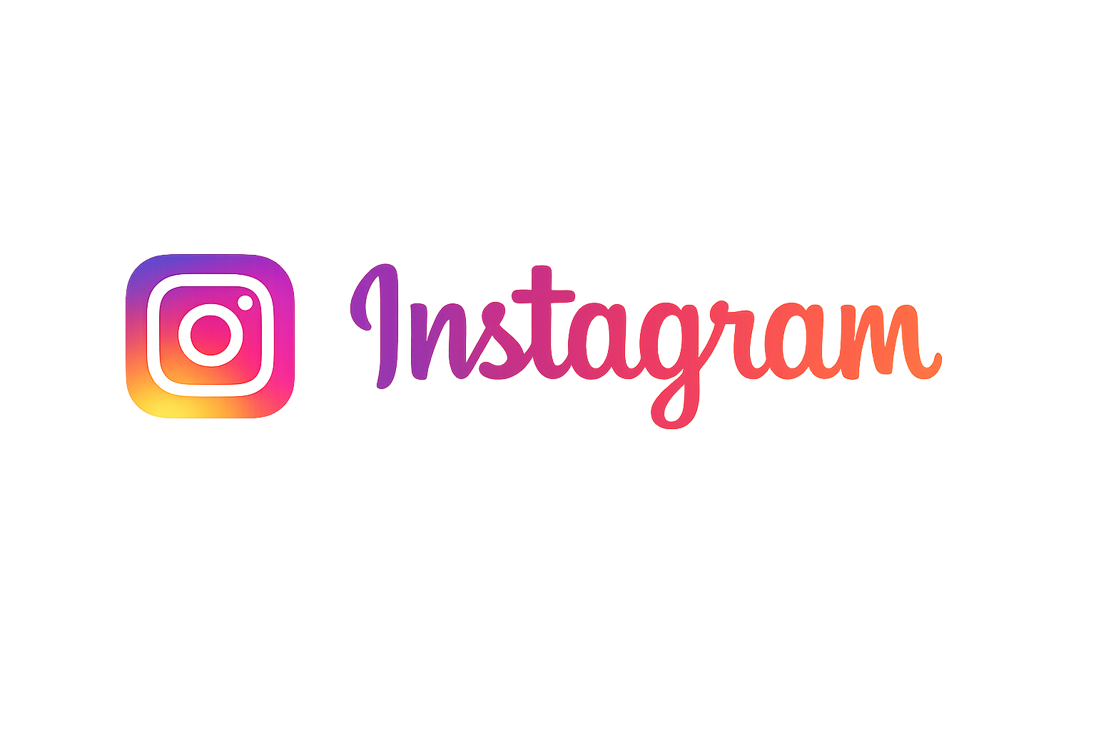 Neon sign displaying the Instagram logo and the word 'Instagram' in colorful script.