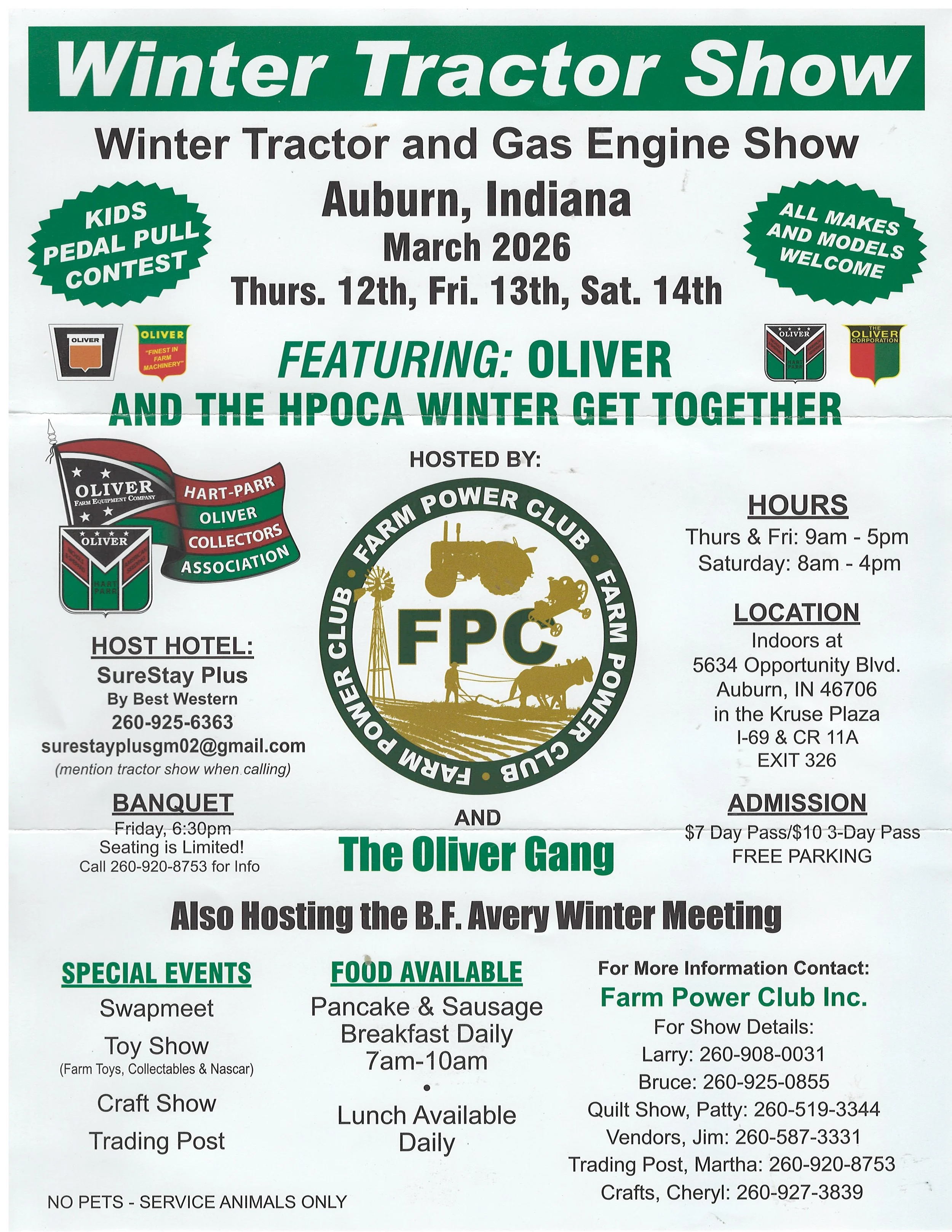 Winter Tractor Show