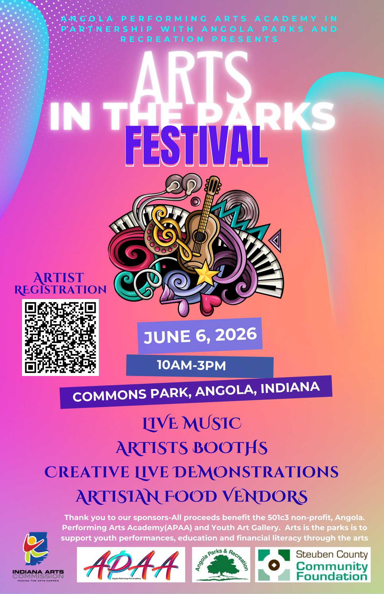 Angola Arts In The Parks