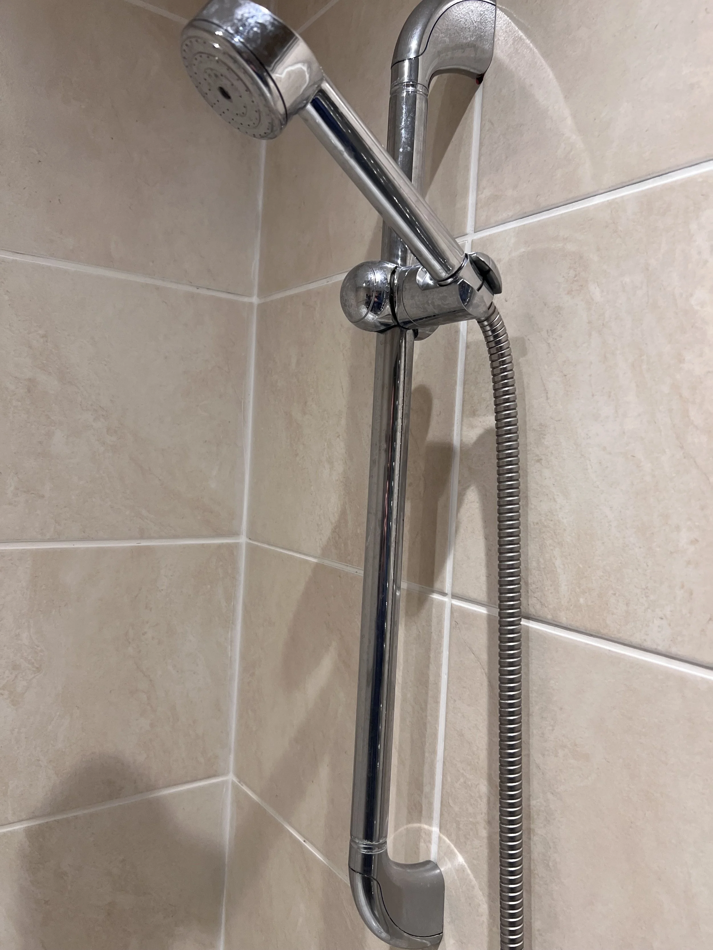 New Shower riser Installed 