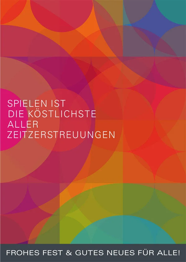 Köstliche Zeitzerstreuung