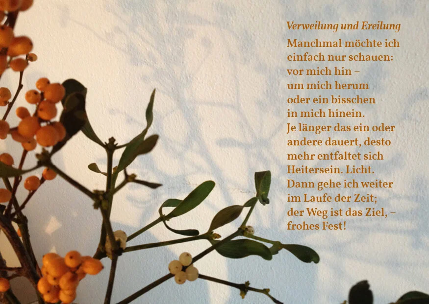 Eilen und Verweilen – Lyrik zur Jahreswende