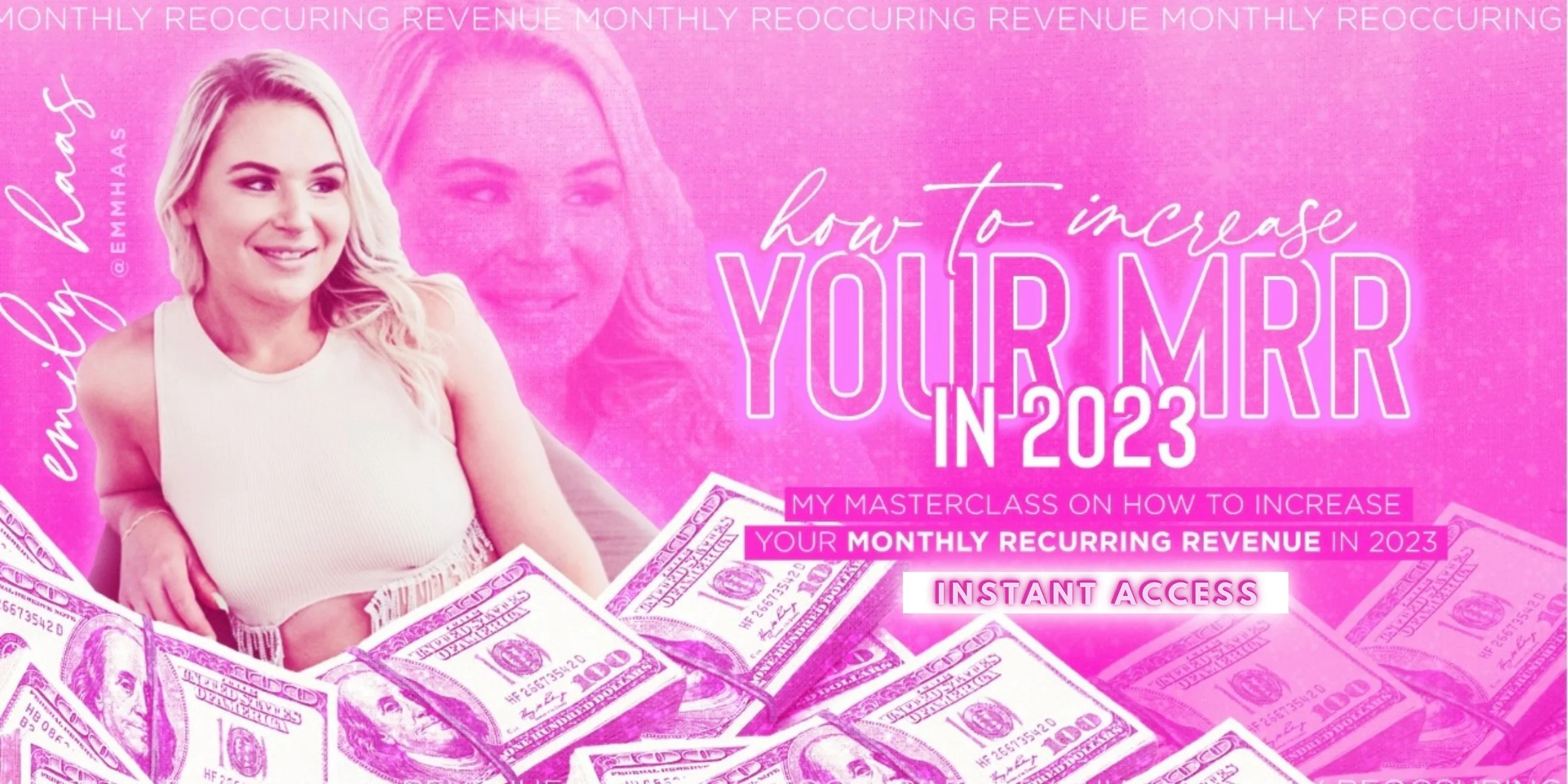 My 90 minute Masterclass for beginner or established coaches on how to increase your monthly recurring cash flow.