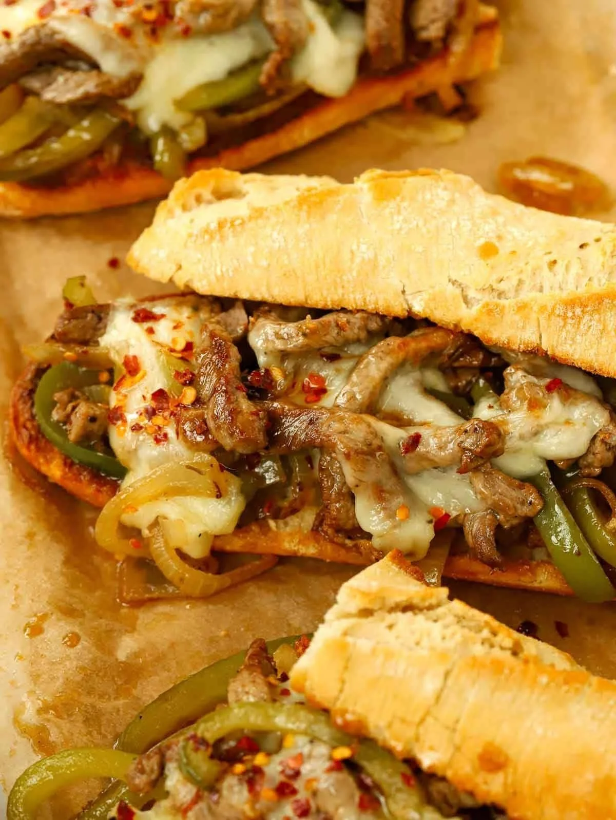 Leftover Beef - Philly Cheesesteak