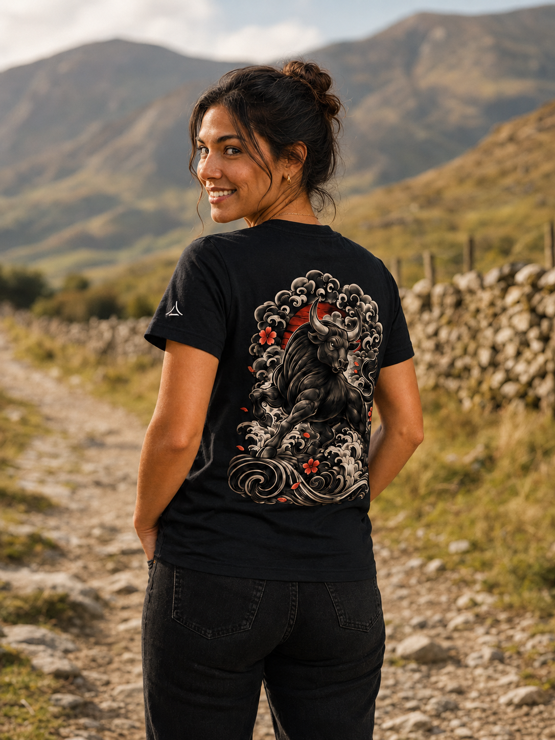 Black Gold : After Dark - Snowdonia Wagyu Graphic T-Shirt