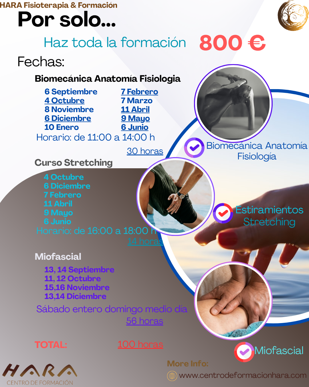 En HARA en Madrid, ofrecemos formación en masaje terapéutico y técnicas manuales avanzadas, pensadas para mejorar la salud muscular y articular, desde un enfoque integrador y respetuoso.