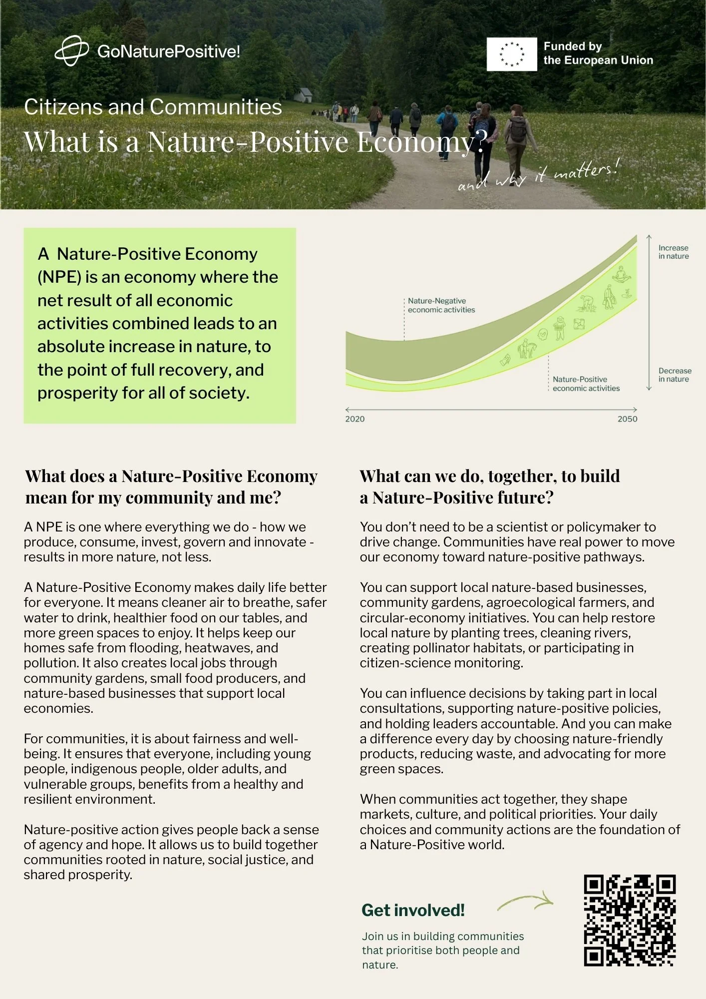 One pager: What does the Nature-Positive Economy means to me?