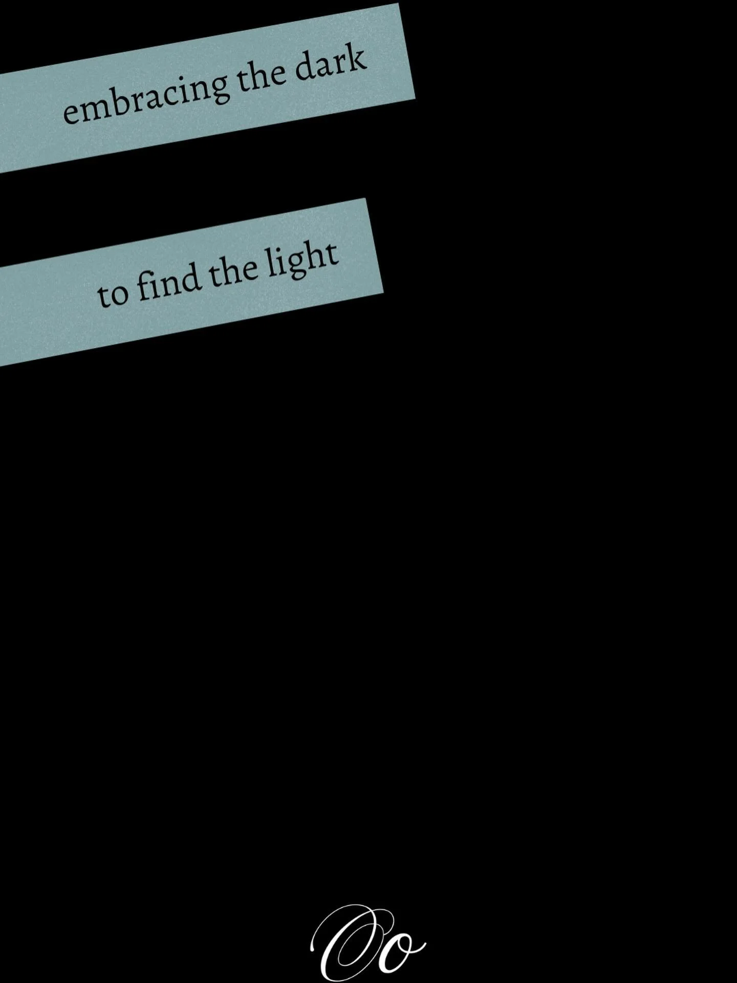 Meeting the shadow (fear, grief, anger, shame, loss) Learning from it instead of becoming it.. integrating it so it stops controlling you.. Discovering that light isn&rsquo;t found by escaping darkness - but by becoming conscious inside it &hellip; ?