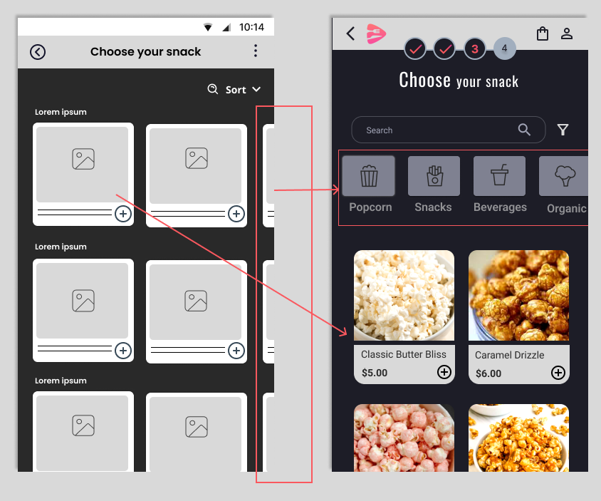 Scrolling Menu