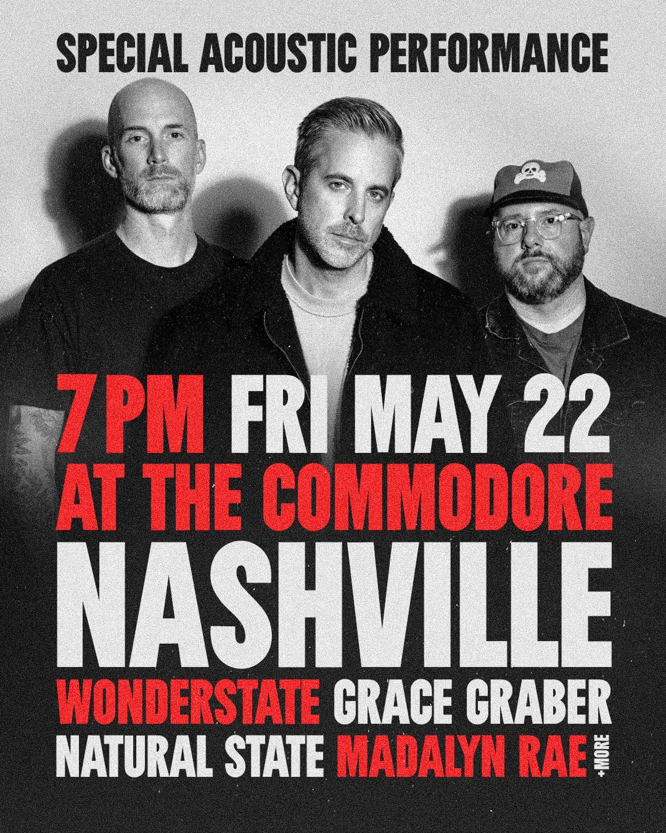 Surprise, Nashville Friends! 

@matthammitt and @nickdepartee will be playing a few acoustic @locloudmusic tunes and telling some stories at The Commodore tomorrow night, Fri May 22 at 7PM.

Bring a friend! We will be sharing the stage with some of o