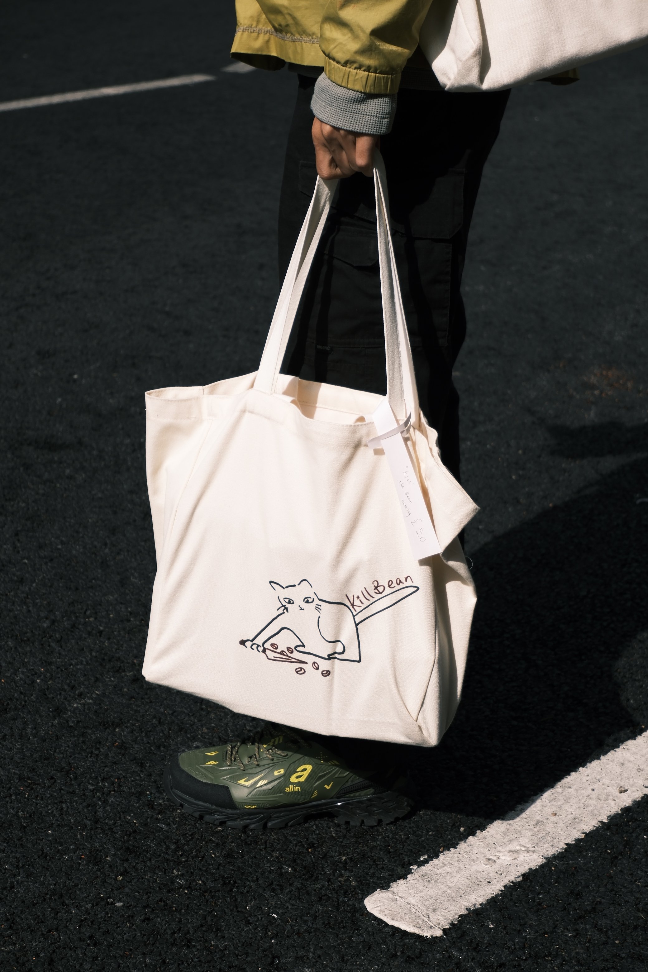 KillBean Cat Tote bag