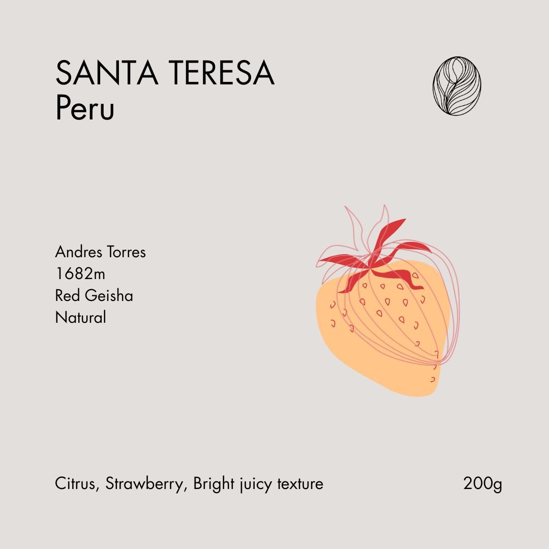 Peru • Santa Teresa Natural Red geisha