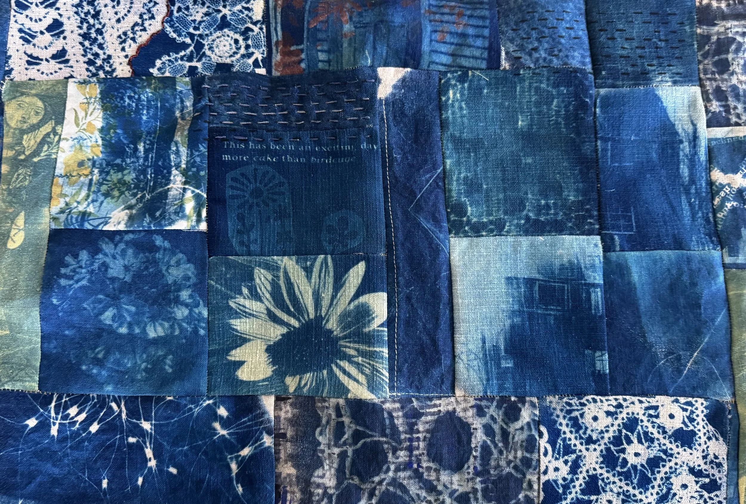 Cyanotype on Linen