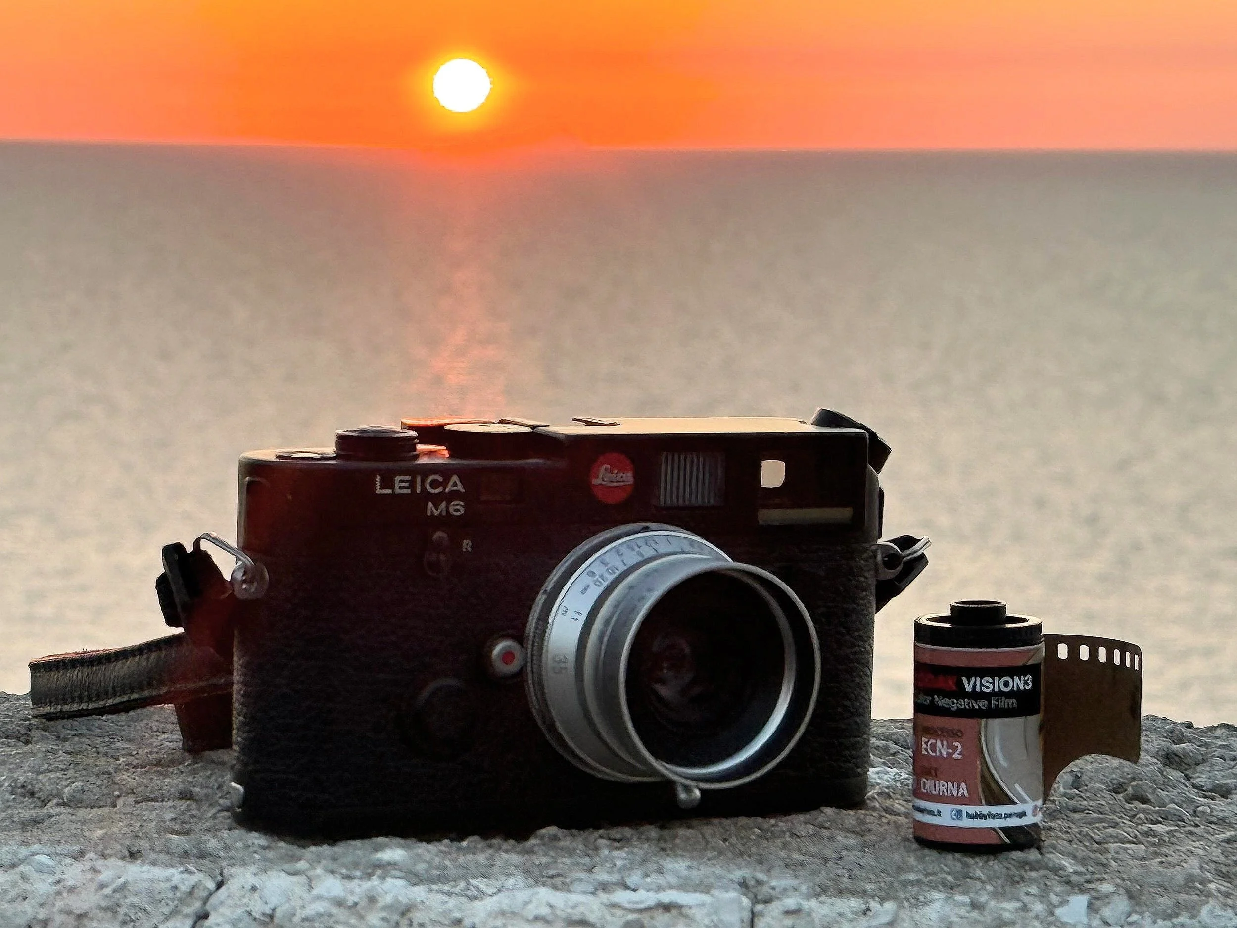 Test Kodak Vision3 250D – Leica M6 a Ventotene
