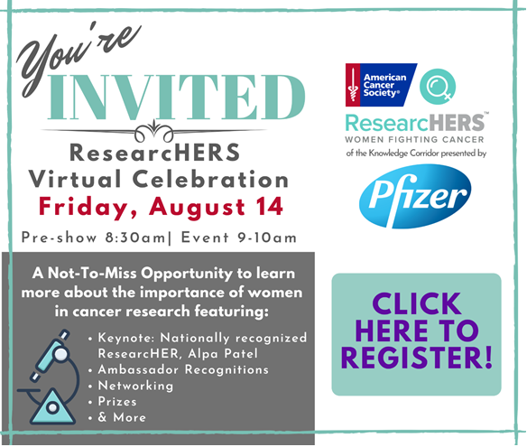 American Cancer Society ResearcHERS Celebration