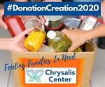 Chrysalis Center Launches #DonationCreation2020 Initiative to Fill Food Pantry During COVID-19 Crisis