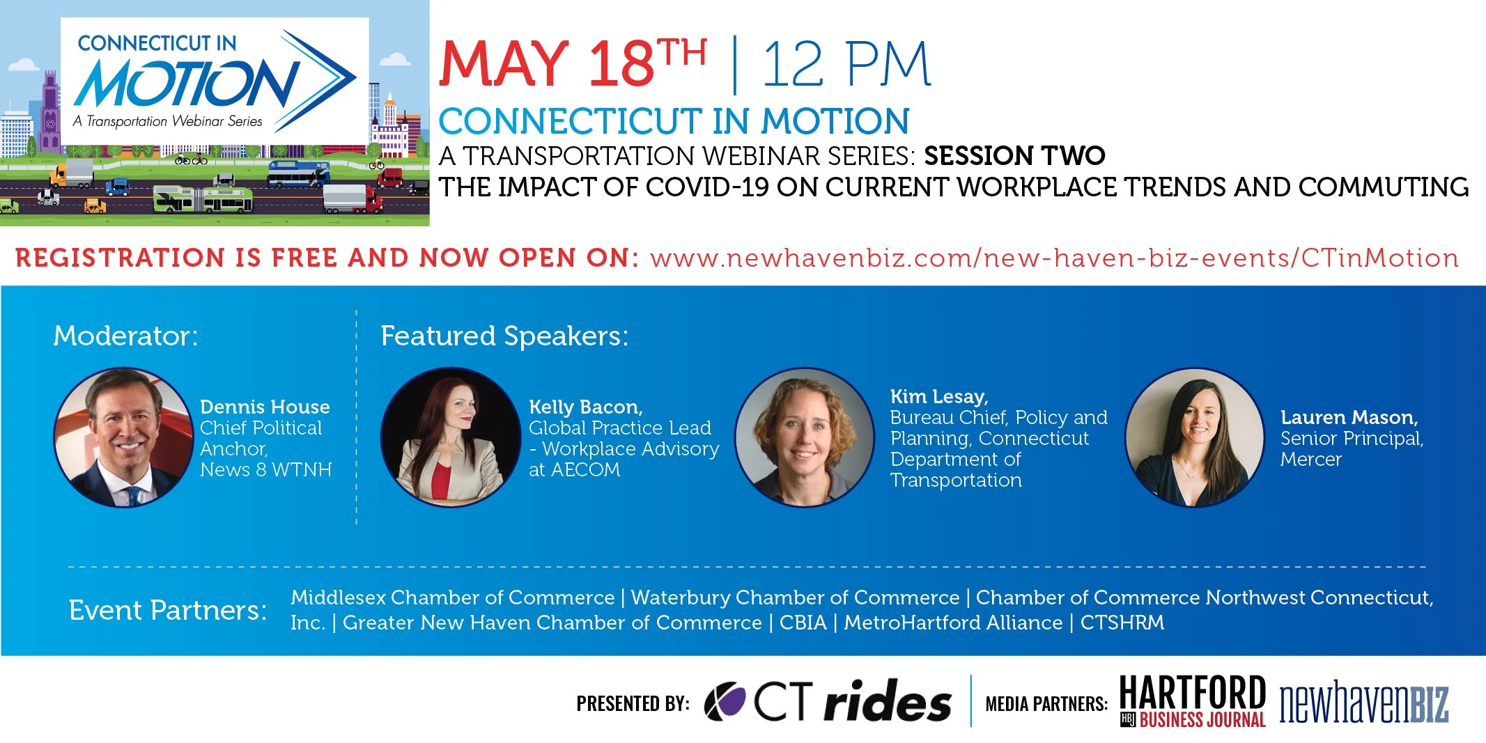 Connecticut in Motion - A Transportation Webinar Series - May 18