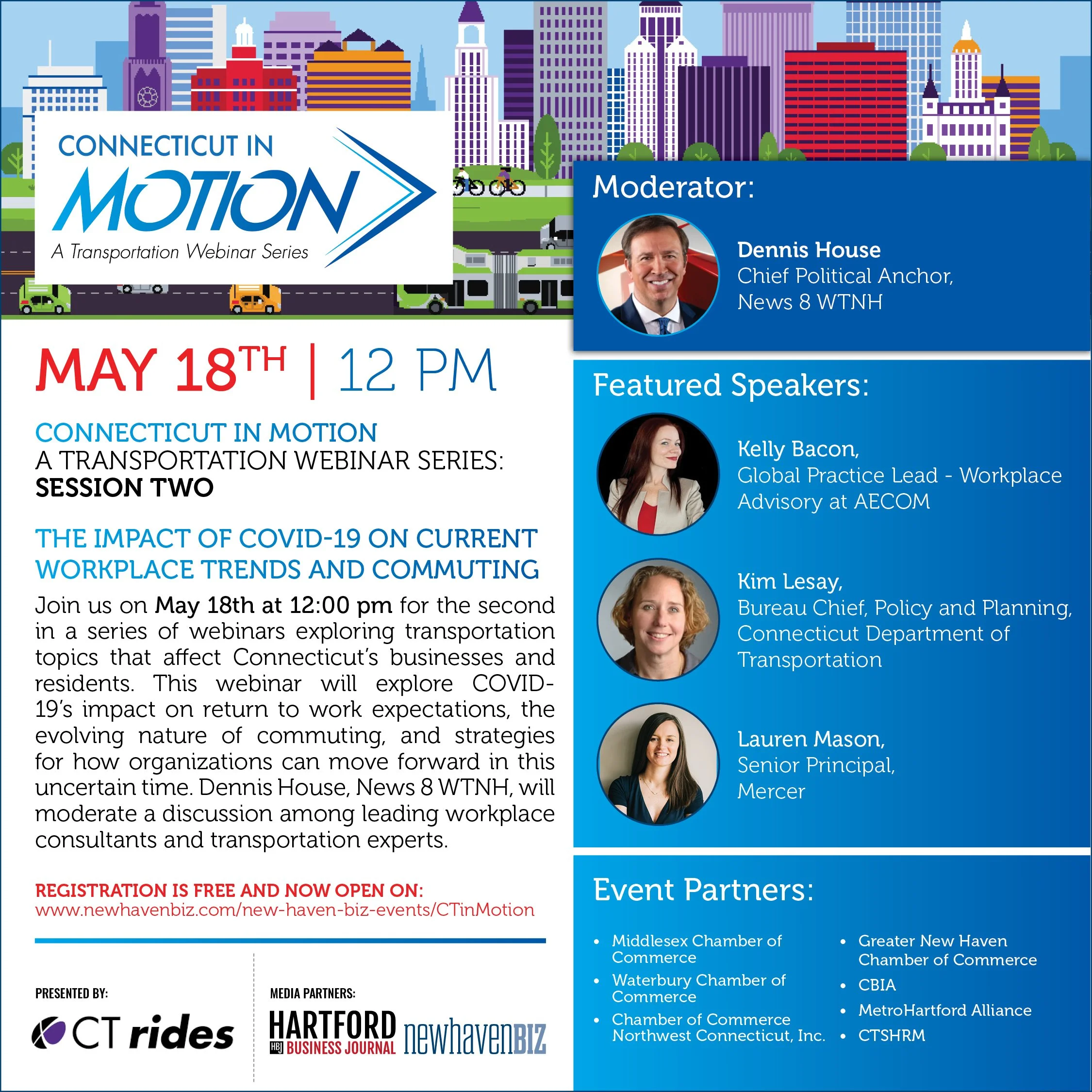 Connecticut in Motion - A Transportation Webinar Series - May 18