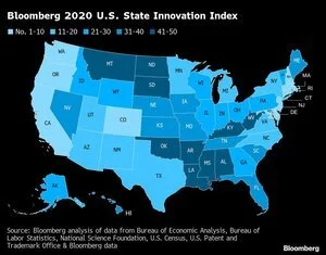 Connecticut's Top Four Innovation Ranking