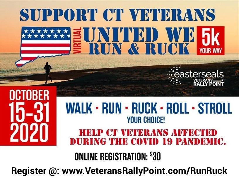 Easterseals Veterans Rally Point Hosts Virtual “5k Your Way” Race  Net Proceeds to Benefit Veterans Affected by the Covid-19 Pandemic