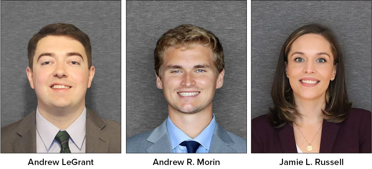 Halloran Sage Welcomes Attorneys LeGrant, Morin, and Russell