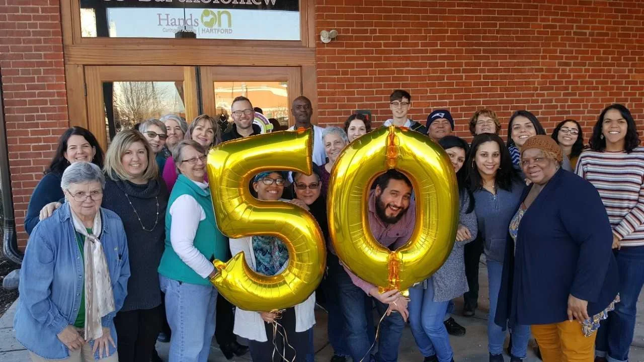 HANDS ON HARTFORD CELEBRATES 50 YEARS—AND KEEPS GIVING