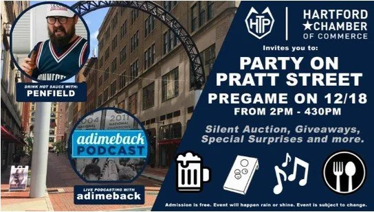 Husky Ticket Project and Hartford Chamber of Commerce Host Party on Pratt Street